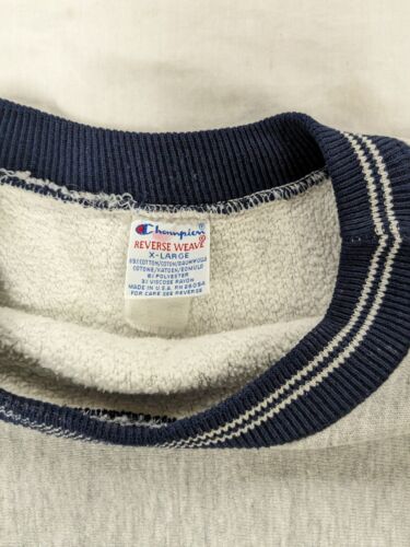 Vintage Champion Reverse Weave Spell Out Sweatshirt Crewneck Size