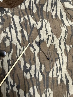 Vintage Mossy Oak Light Bomber Jacket Size XL Camo Camouflage
