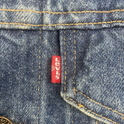 Vintage Levi's Denim Trucker Jacket Size 40 75505-0217