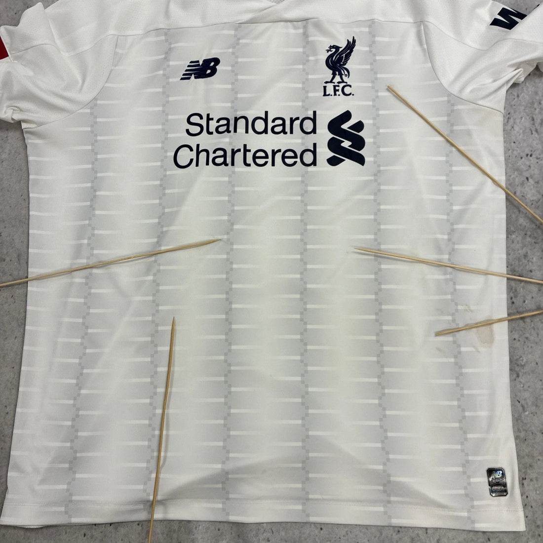 Liverpool LFC 2019 2020 New Balance Soccer Jersey Size 2XL