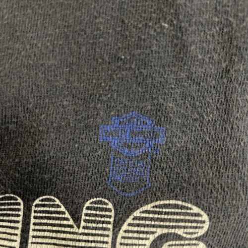 Vintage Harley Davidson Rice Burning T-Shirt Size Medium Motorcycle 1980s