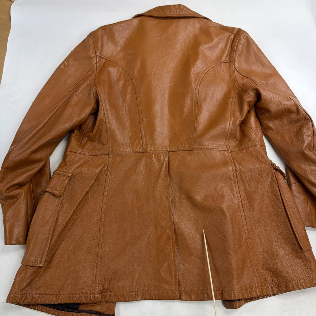 Vintage Craft Canada Leather Coat Jacket Size 40