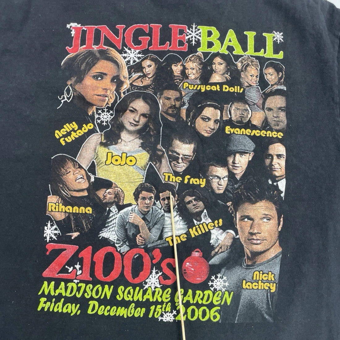 Vintage Z100's Jingle Ball 2006 T-Shirt Size Large Music