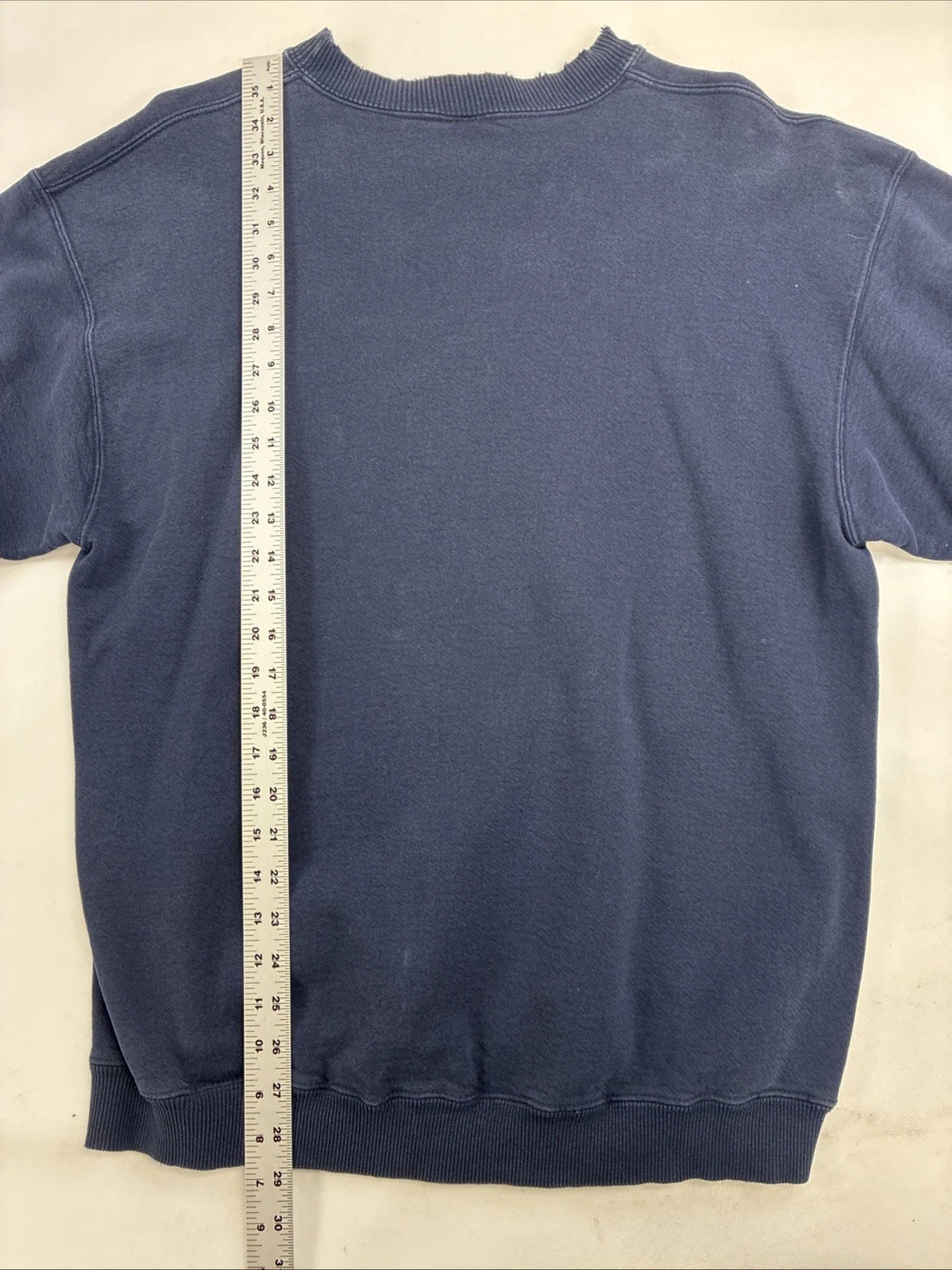 Vintage Nike Big Swoosh Crewneck Sweatshirt Size XL Blue 90s