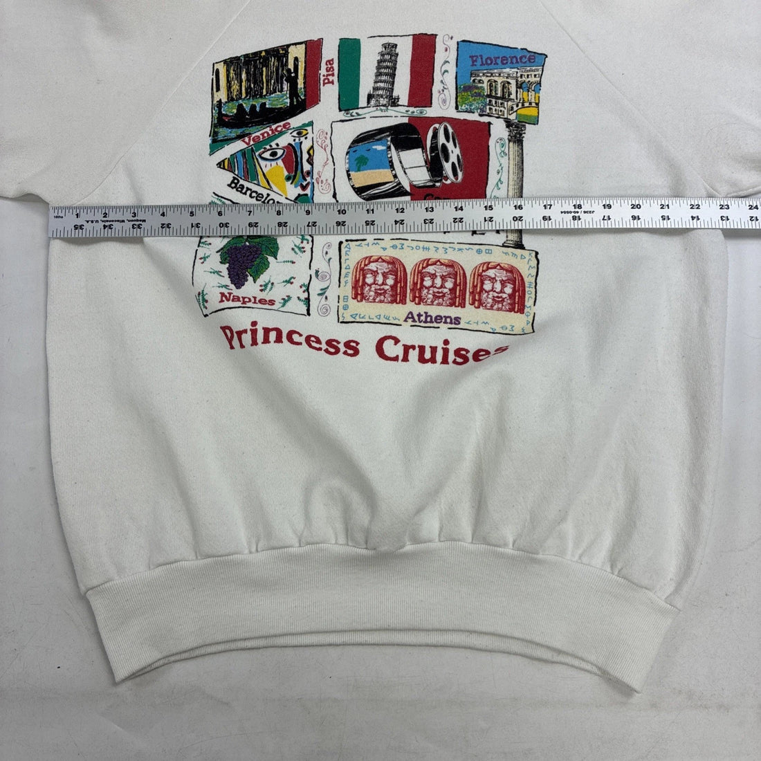 Vintage Princess Cruises Europe Crewneck Sweatshirt Size XL