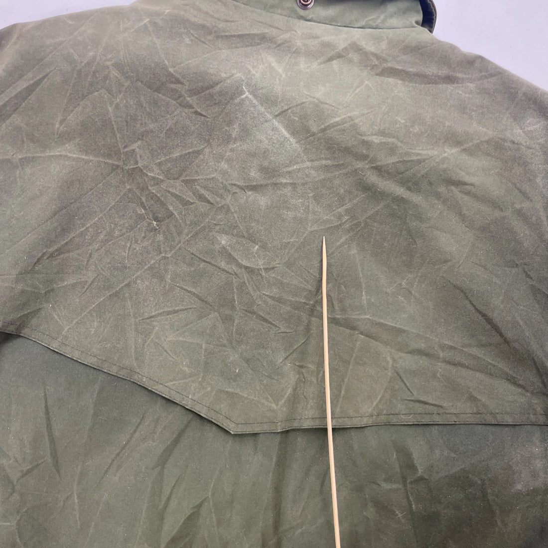 Vintage Australian Outback Waxed Cotton Coat Jacket Size XL Green