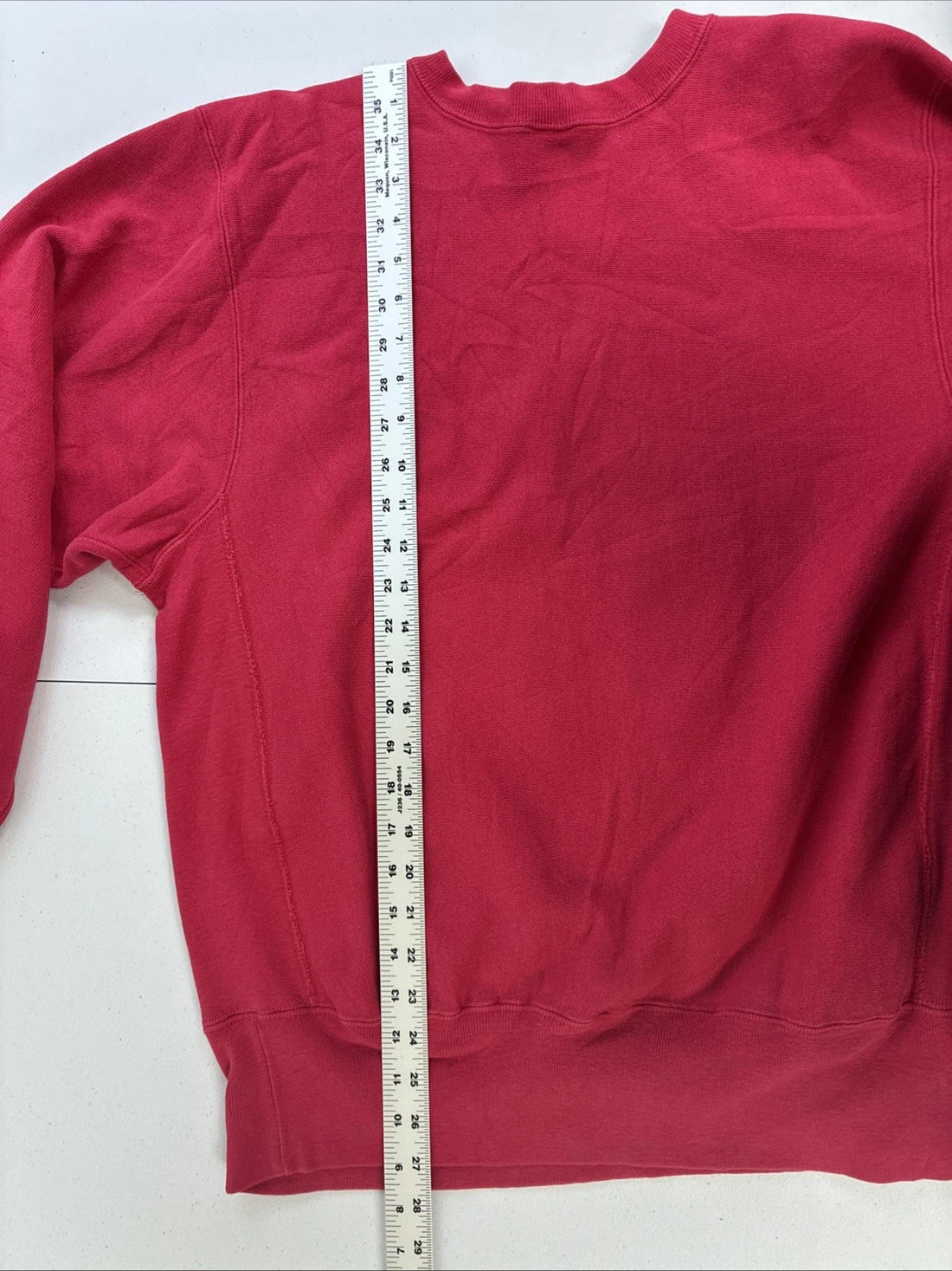 Vintage Champion Reverse Weave Crewneck Sweatshirt Size Large Pink 90s