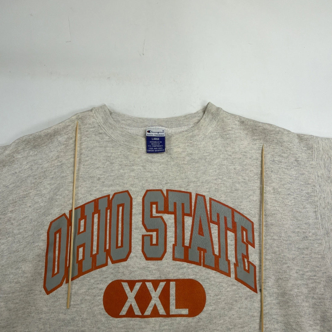 Vintage Ohio State Buckeyes Champion Crewneck Sweatshirt Size Large NCAA