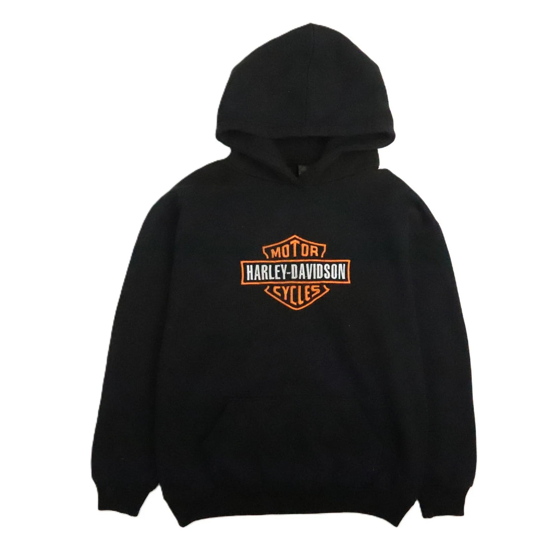 Harley Davidson Motorcycles Sweatshirt Hoodie Size Large Embroidered