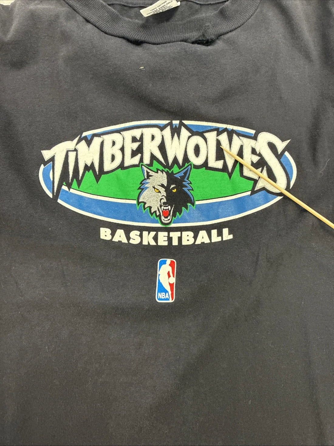 Minnesota Timberwolves Starter T-Shirt Size XL NBA