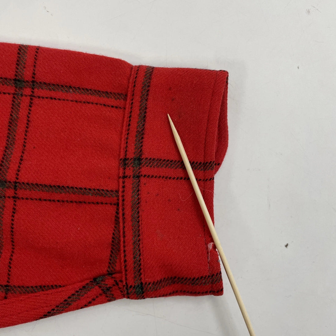 Vintage Pendleton Wool Fireside Button Up Shirt Size Large Red Plaid