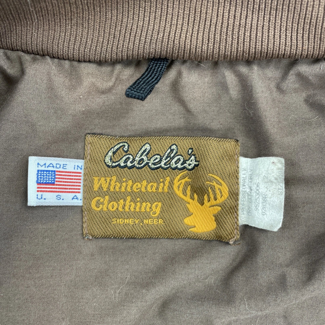 Vintage Cabela's Whitetail Clothing Woodland Camo Wool Hunting Coat Jacket Large