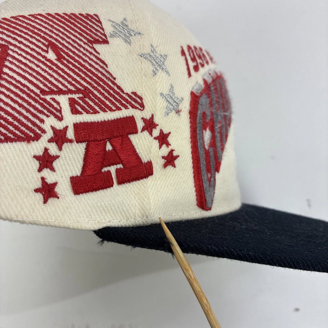 New England Patriots 1996 AFC Champs Sports Specialties Snapback Hat OSFA NFL