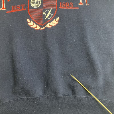 Vintage American University Crest Crewneck Sweatshirt Size XL