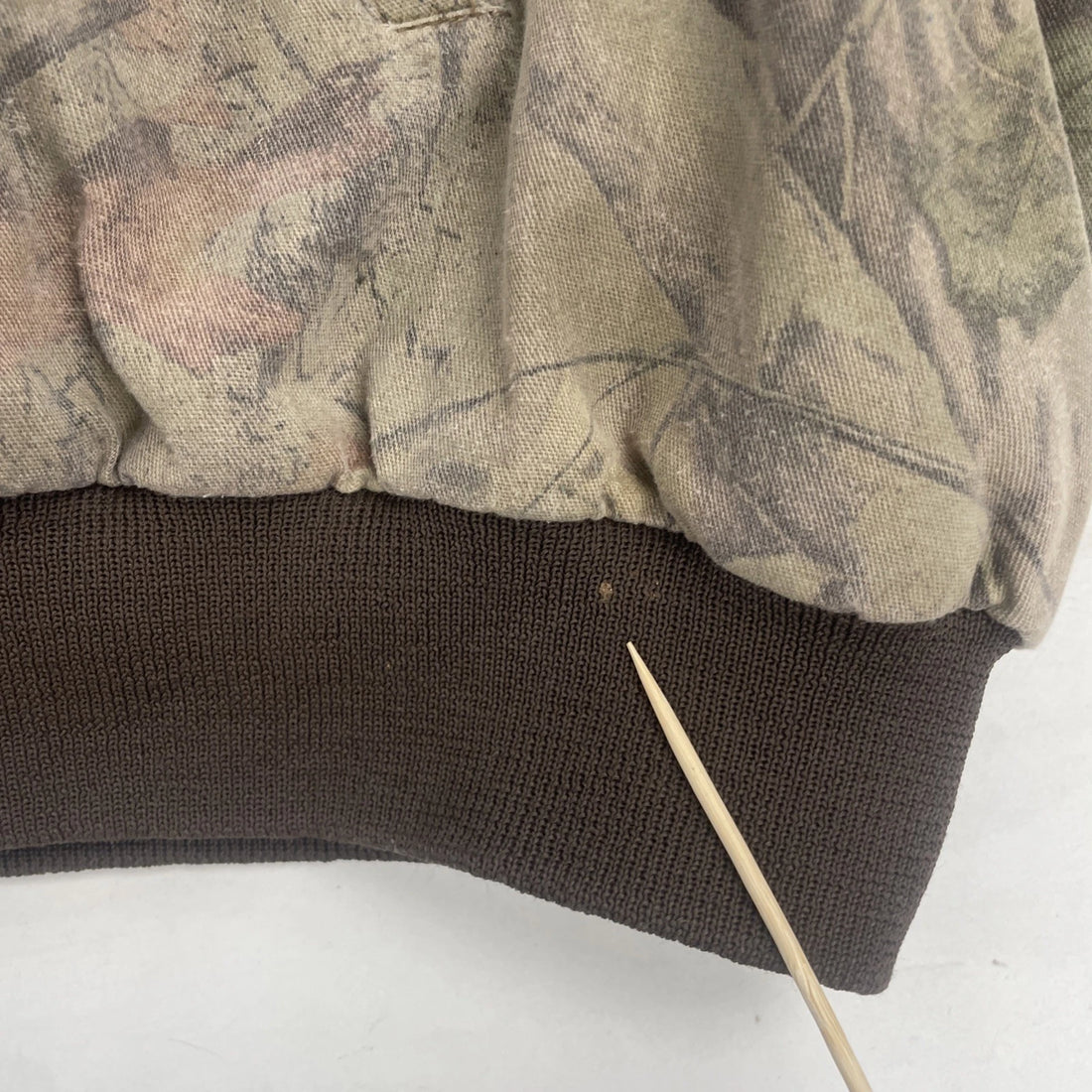 Vintage Spangler Speedtech Advantage Timber Camo Bomber Jacket Size 2XL