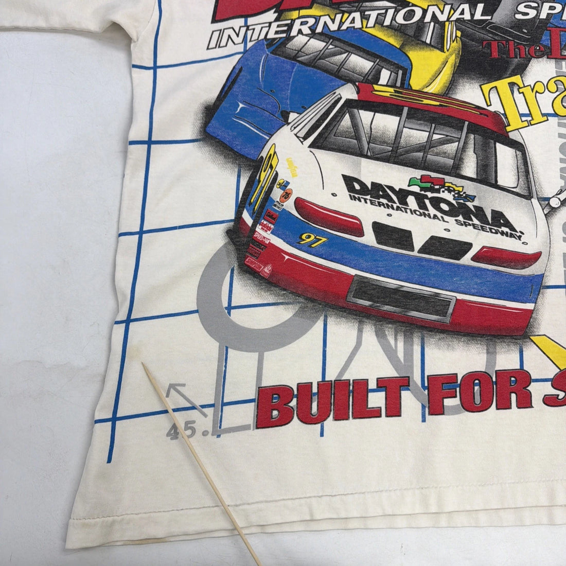 Vintage Daytona International Speedway Draft Track Racing T-Shirt XL AOP