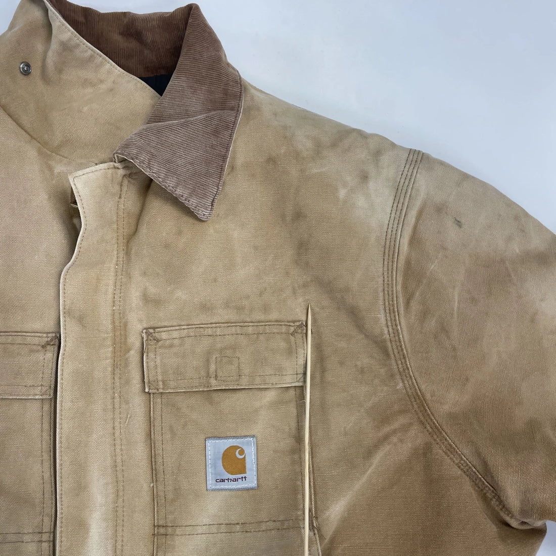 Carhartt Canvas Arctic Work Jacket Size XL Brown