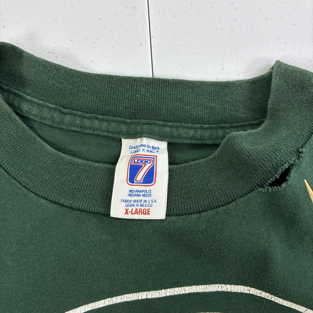 Vintage Green Bay Packers T-Shirt Size XL Wrap Around 1995 90s NFL