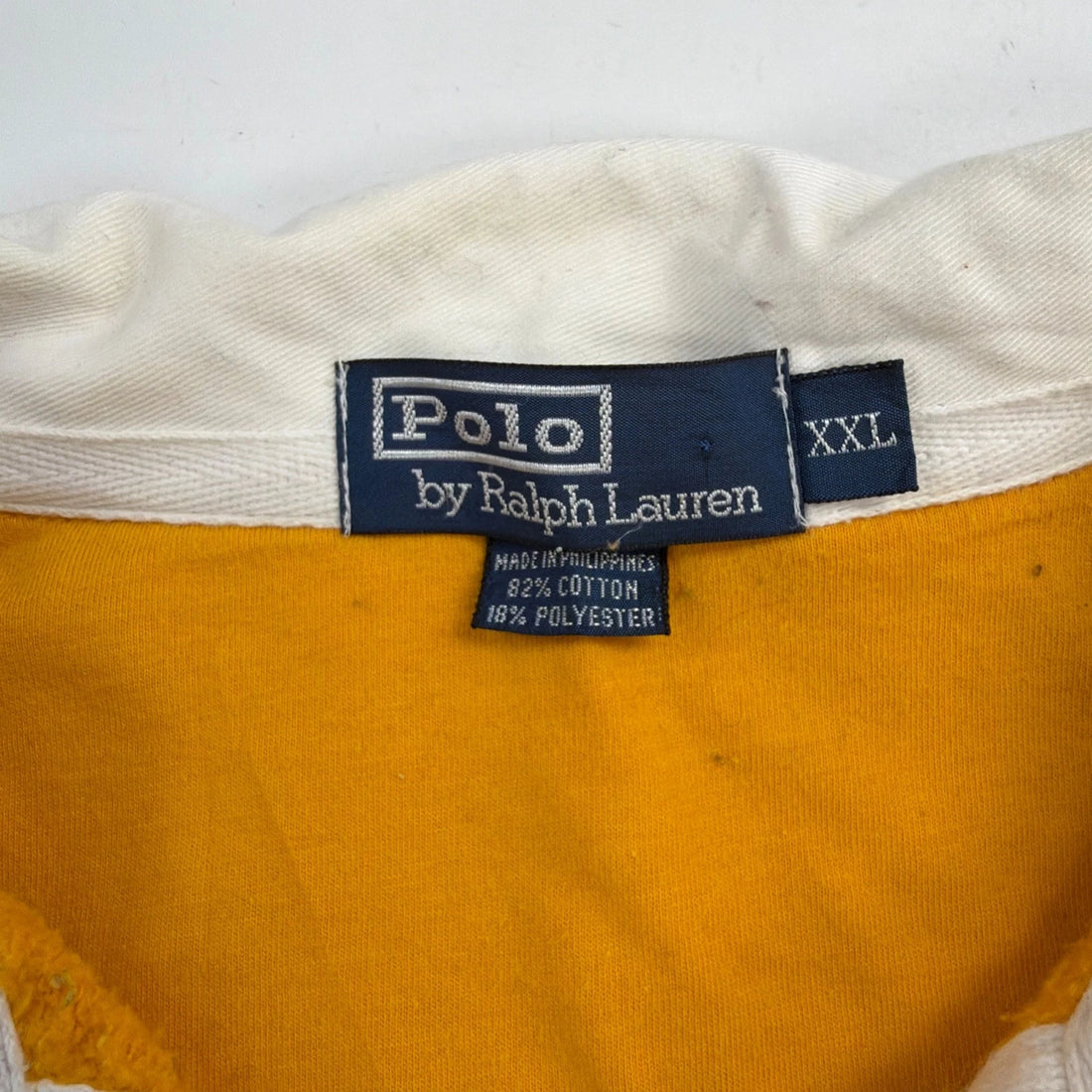 Vintage Polo Ralph Lauren Sweatshirt Rugby Shirt Size 2XL Striped