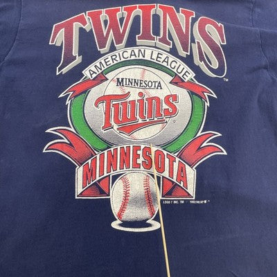 Vintage Minnesota Twins T-Shirt size Medium 1992 90s MLB