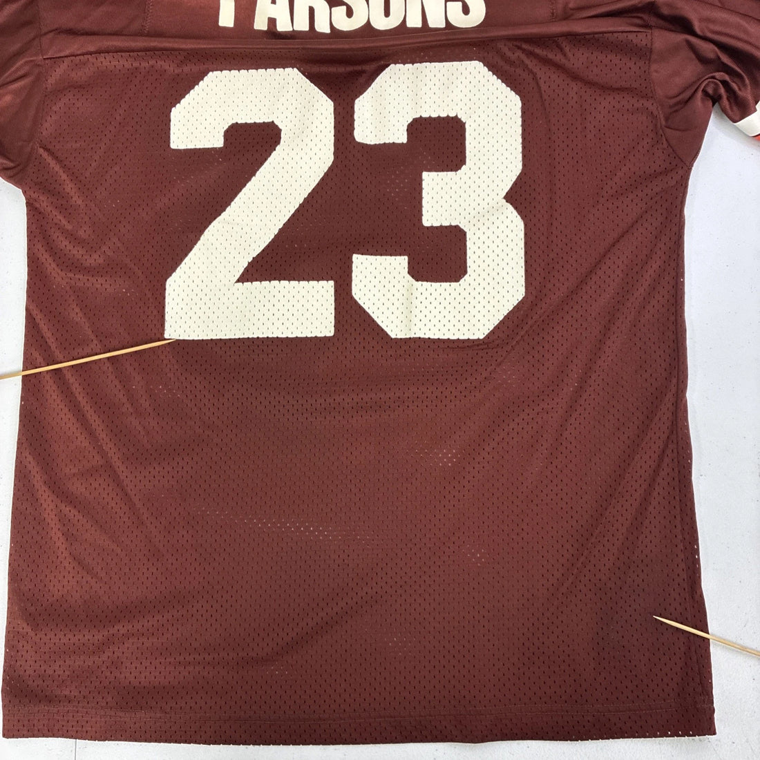 Vintage Cleveland Browns Parsons Champion Jersey Size Large 90s NFL