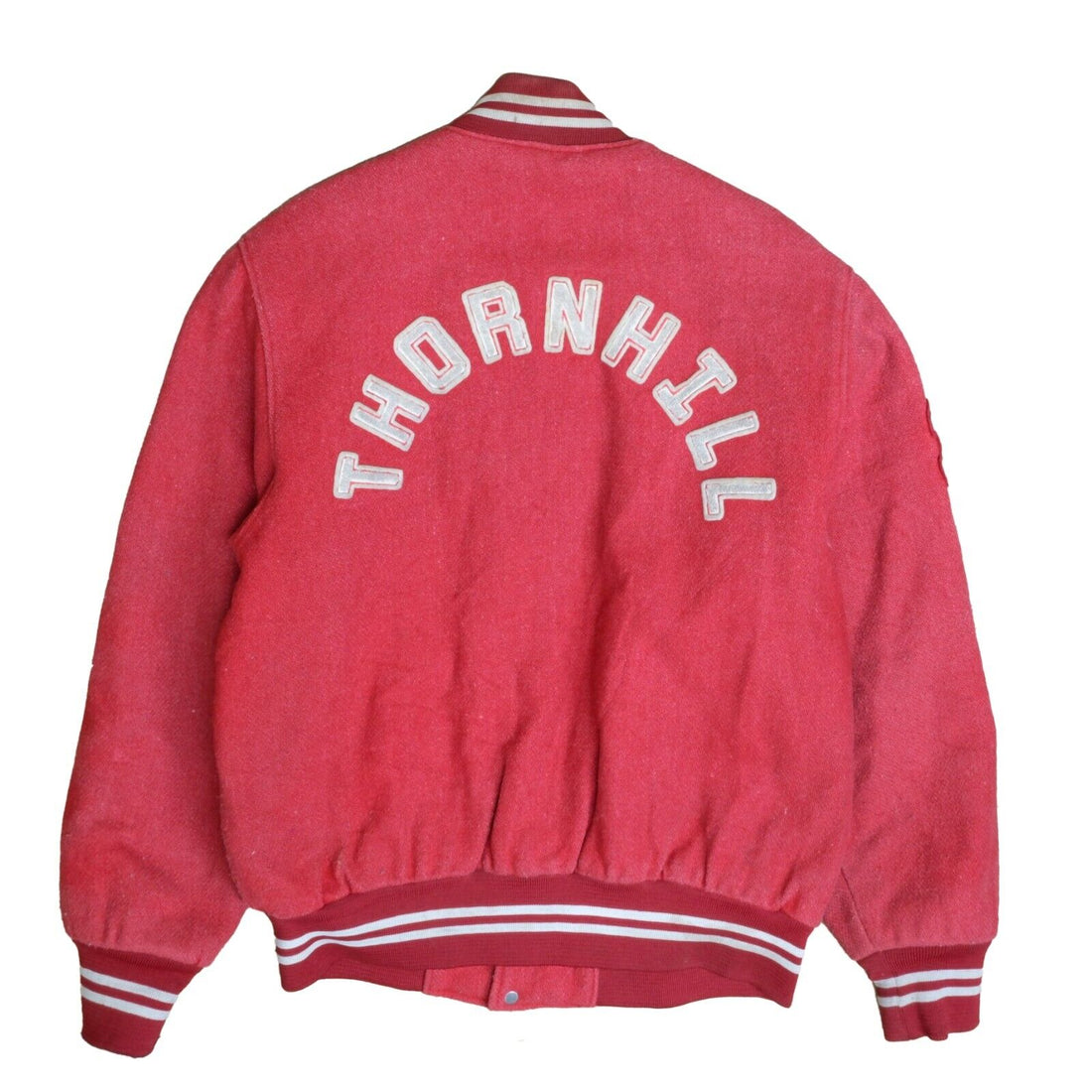 Vintage Thornhill Thunderbirds Wool Varsity Jacket Size Medium
