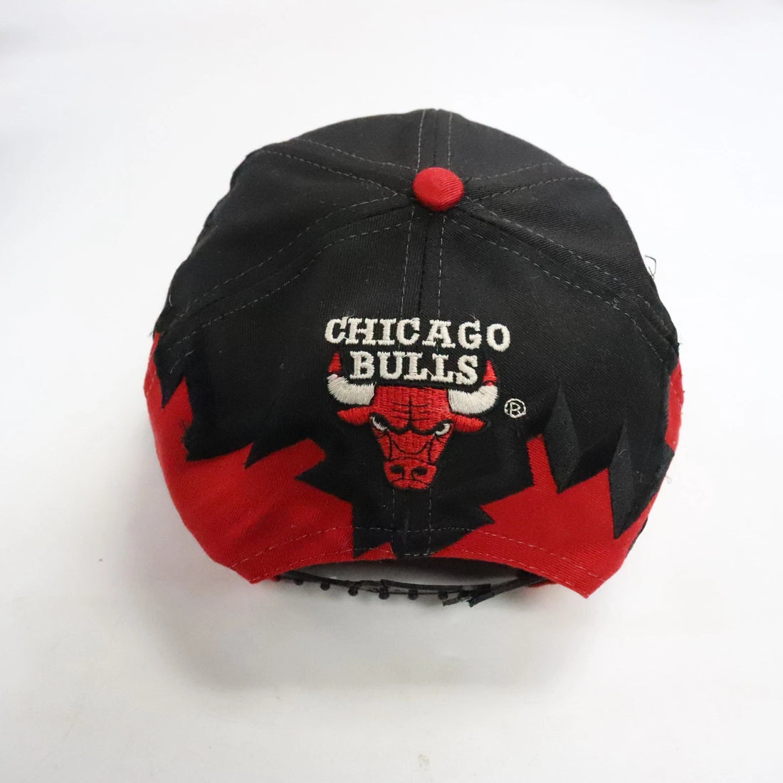 Vintage Chicago Bulls Jagged Edge Drew Pearson Snapback Hat Cap OSFA NBA