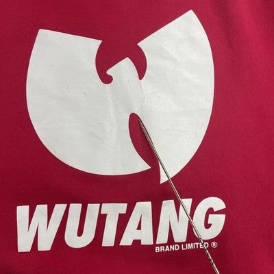 Wu Tang Crewneck Sweatshirt Size 2XL Red Rap Hip Hop