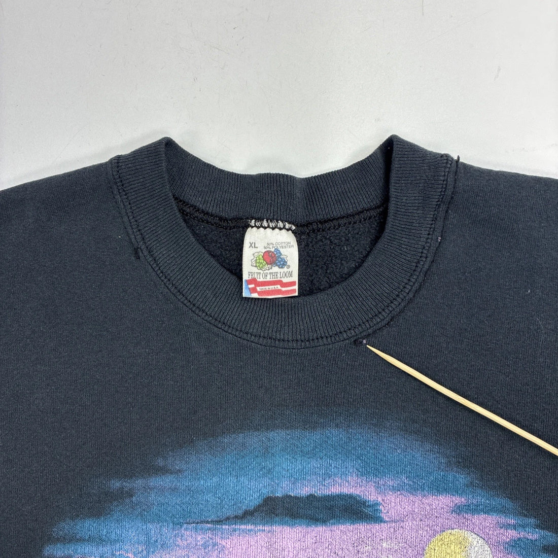 Vintage Cherry Springs Bear Crewneck Sweatshirt Size XL Nature