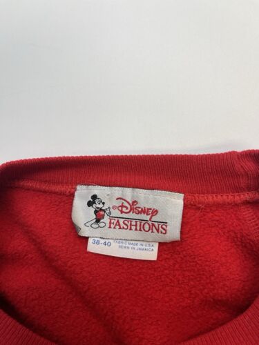 Vintage Mickey Mouse Christmas Disney Crewneck Sweatshirt Size Medium