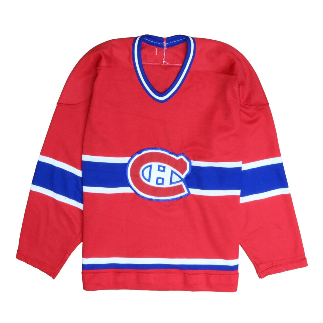 Vintage Montreal Canadiens CCM Maska Jersey Size 2XL Red 90s NHL