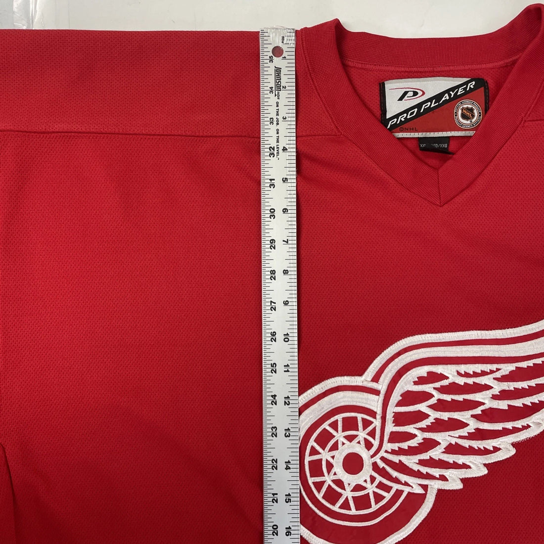 Vintage Detroit Red Wings Pro Player Jersey Size 2XL 90s NHL