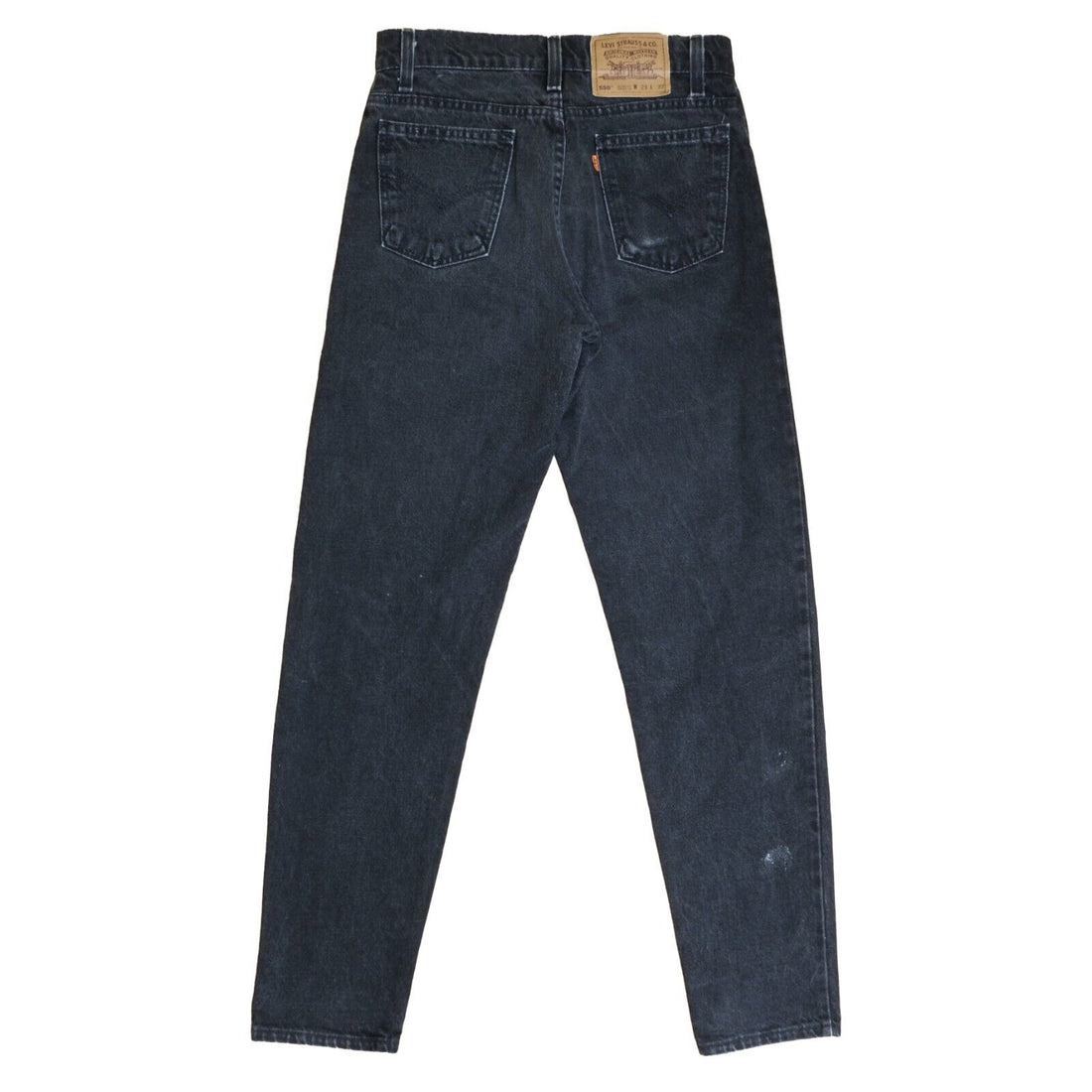 Vintage Levi Strauss & Co 550 Denim Jeans Pants Size 29 X 32 Black 40550-4159