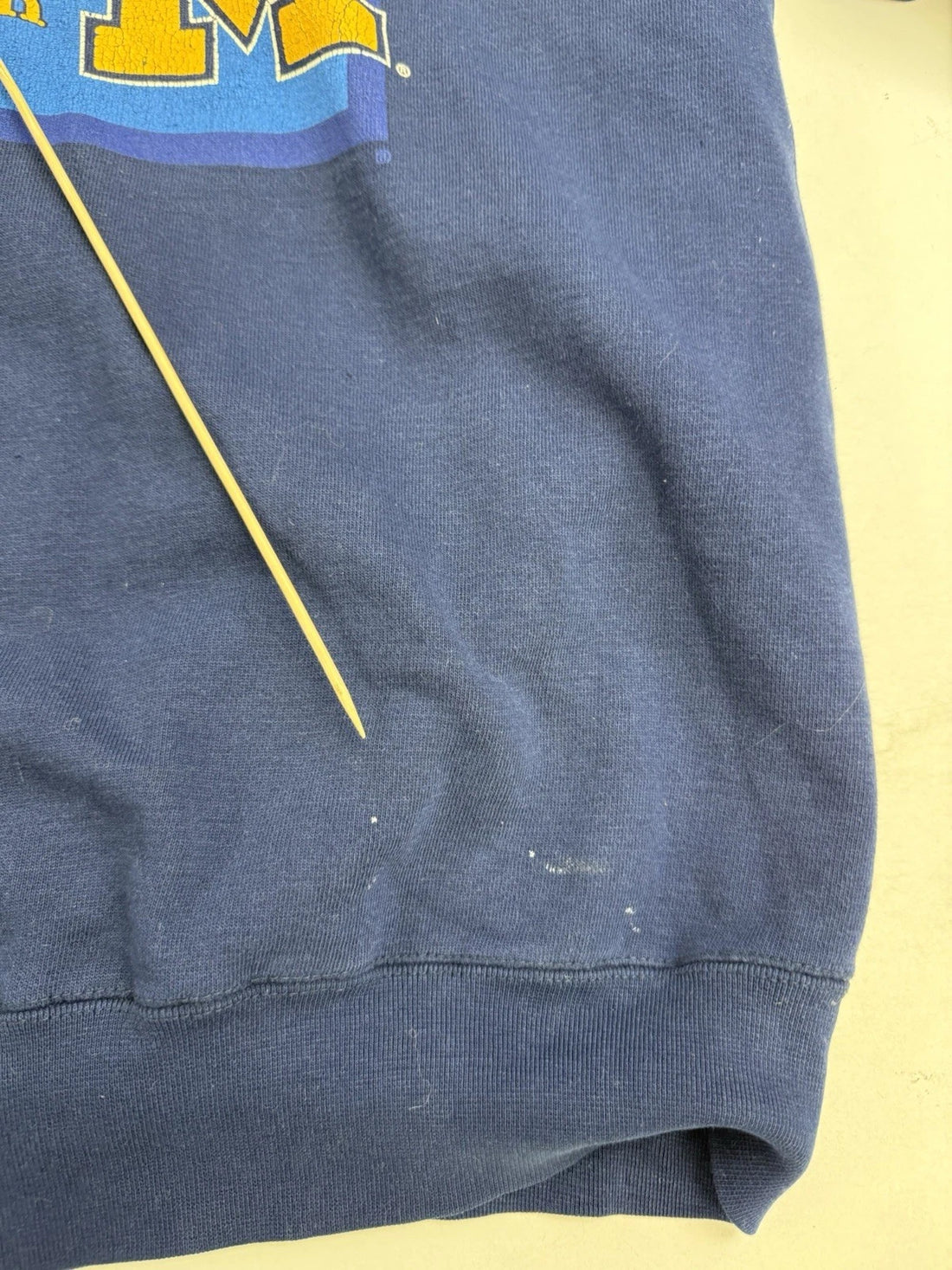 Vintage Michigan Wolverines Starter Sweatshirt Size Large NCAA