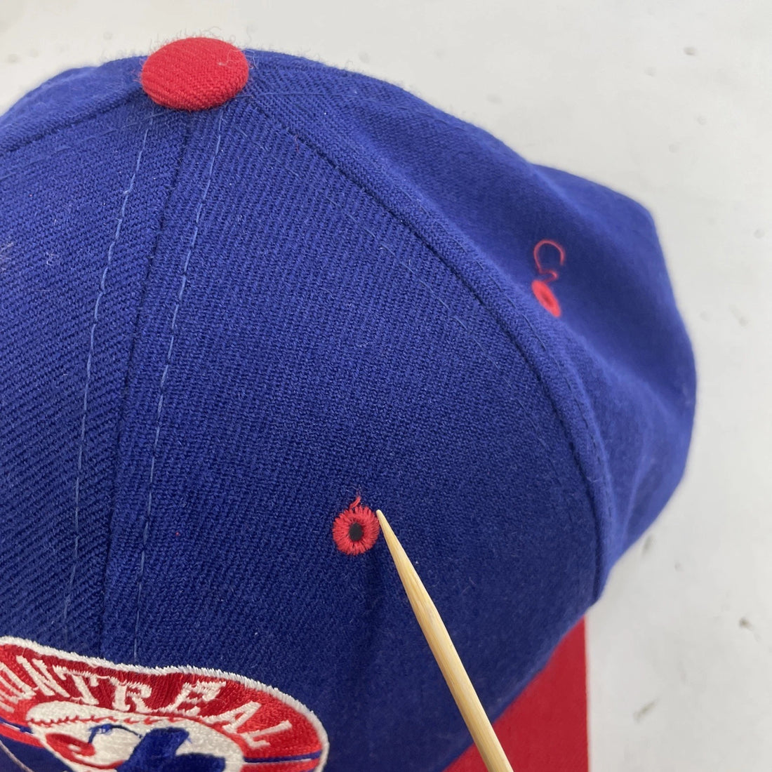 Vintage Montreal Expos Wool Starter Snapback Hat Cap OSFA 90s MLB
