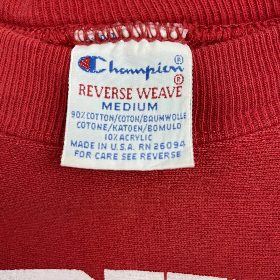 Vintage Moorhead State University Champion Reverse Weave Sweatshirt Medium 90s