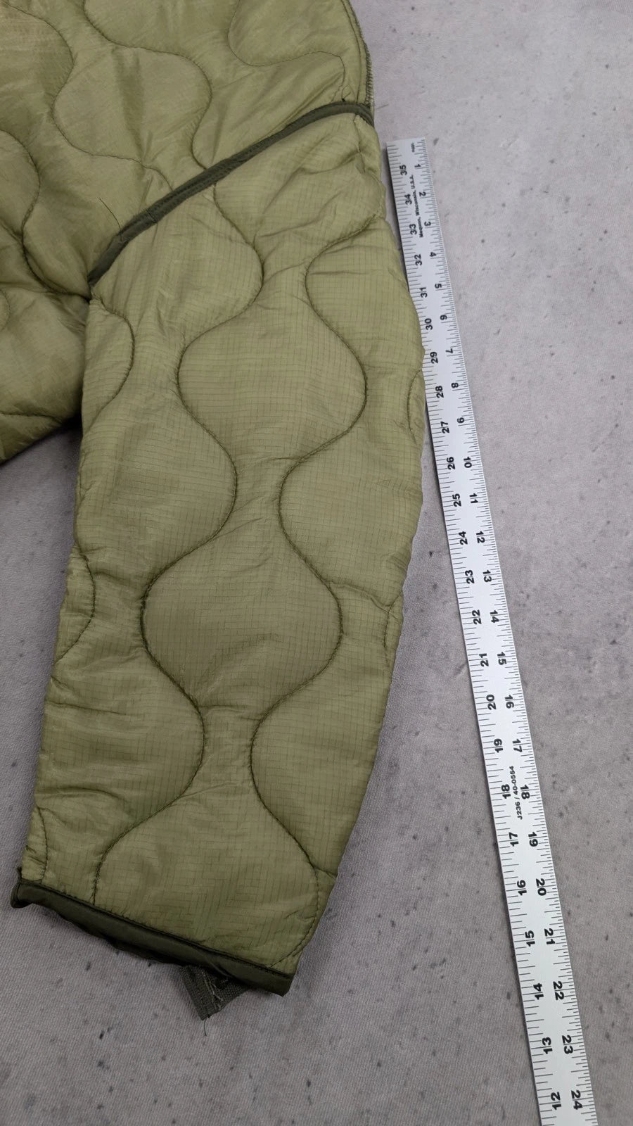 Cold Weather Field Jacket Liner Size Medium Army Military