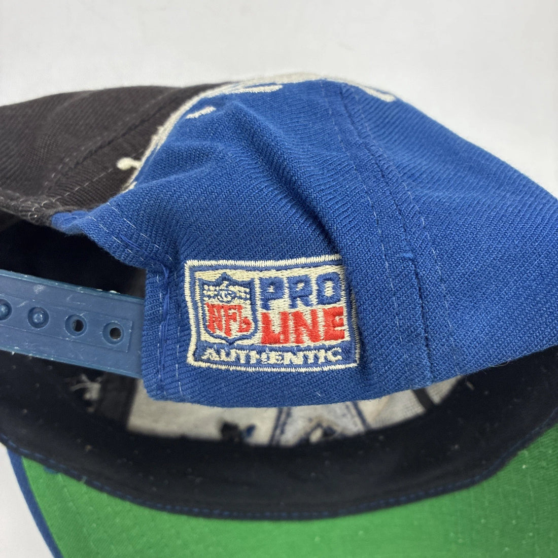Vintage Dallas Cowboys Wool Logo Athletic Splash Snapback Hat Cap OSFA NFL