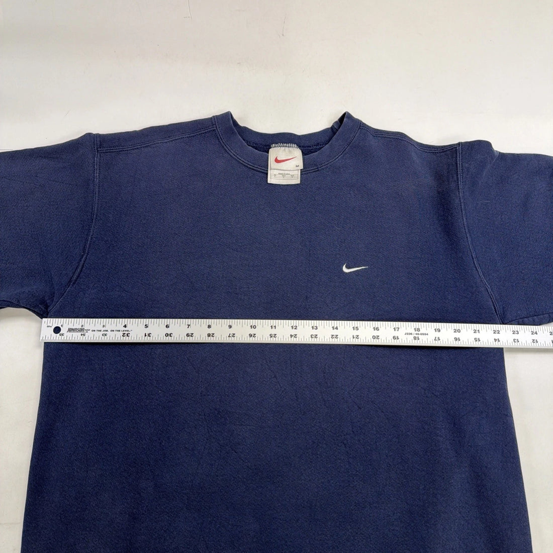 Vintage Nike Crewneck Sweatshirt Size Medium Blue Embroidered Swoosh
