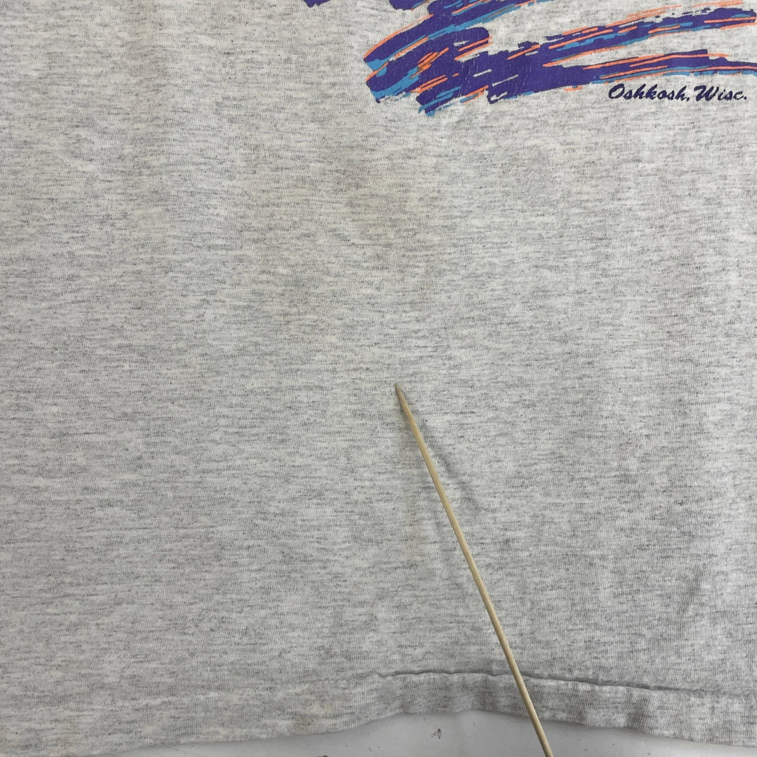 Vintage Oshkosh 1992 Fly-In Plane T-Shirt Size XL 90s