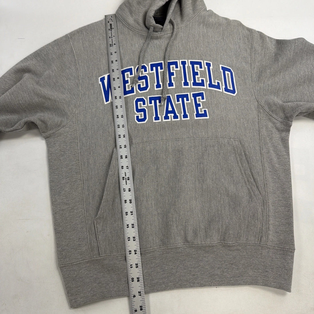 Vintage Westfield State Champion Reverse Weave Sweatshirt Hoodie Size Small