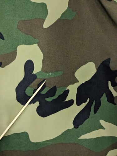Vintage Military Camouflage Cold Weather Parka Jacket Size Large Camo