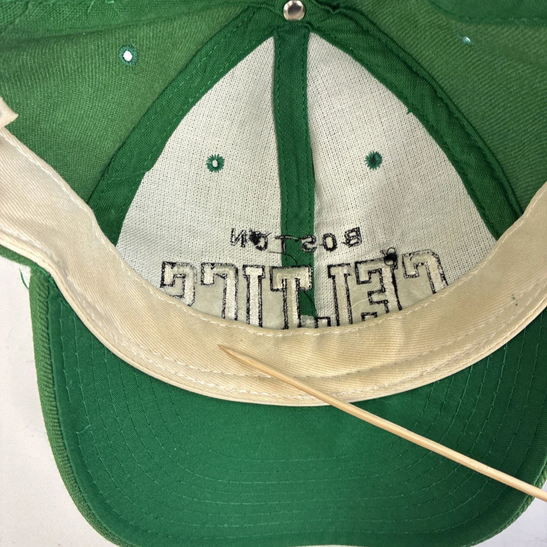 Vintage Boston Celtics Starter Wool Snapback Hat Cap OSFA NBA