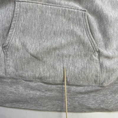 Vintage Champion Reverse Weave Blank Sweatshirt Hoodie Size Large Gray 80s