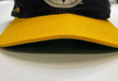 Vintage Pittsburgh Steelers Blockhead Apex One Wool Snapback Hat Cap OSFA NFL