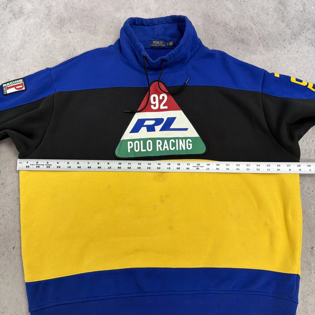 Polo Ralph Lauren Racing 92 Sweatshirt Hoodie Size Large