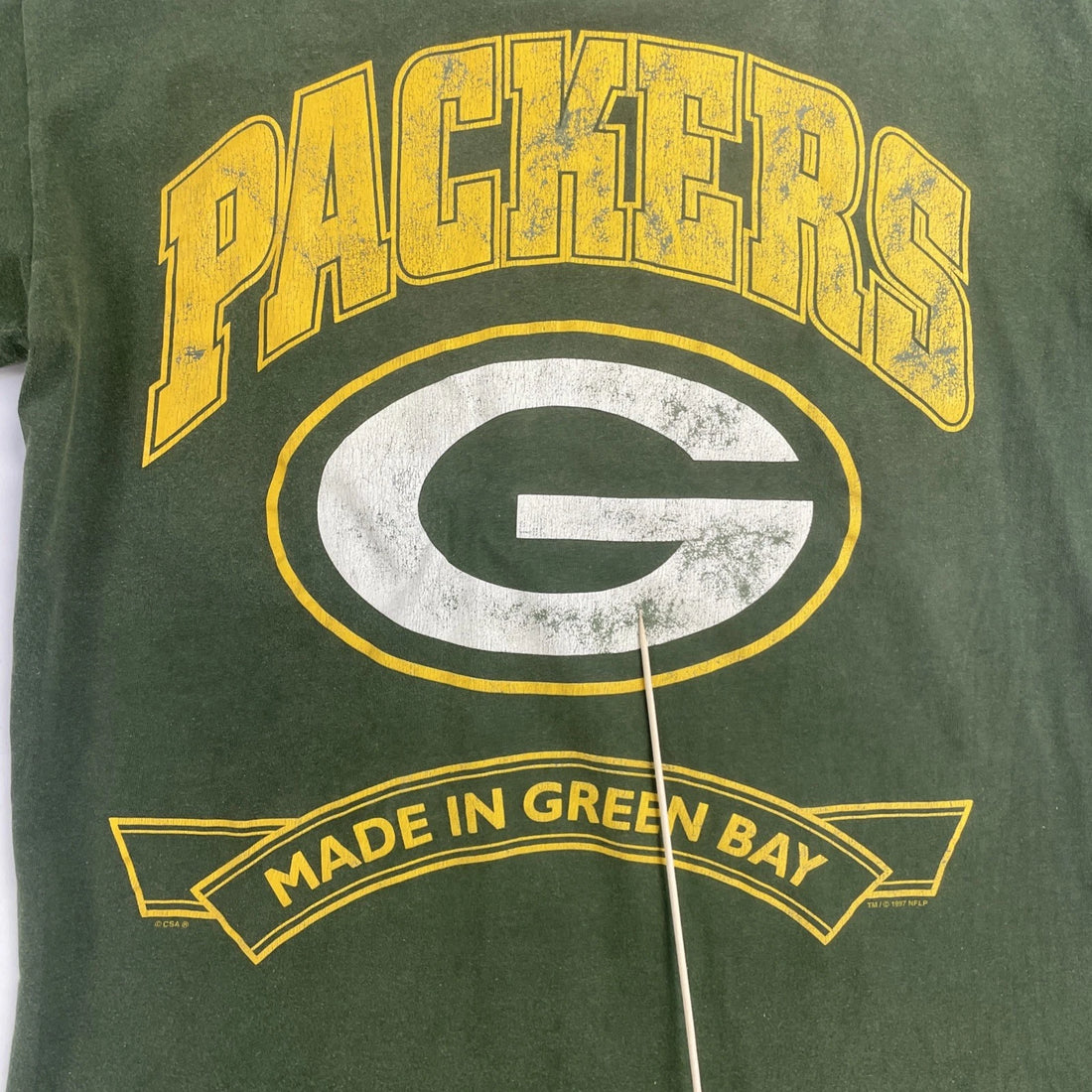 Vintage Green Bay Packers T-Shirt Size Large NFL