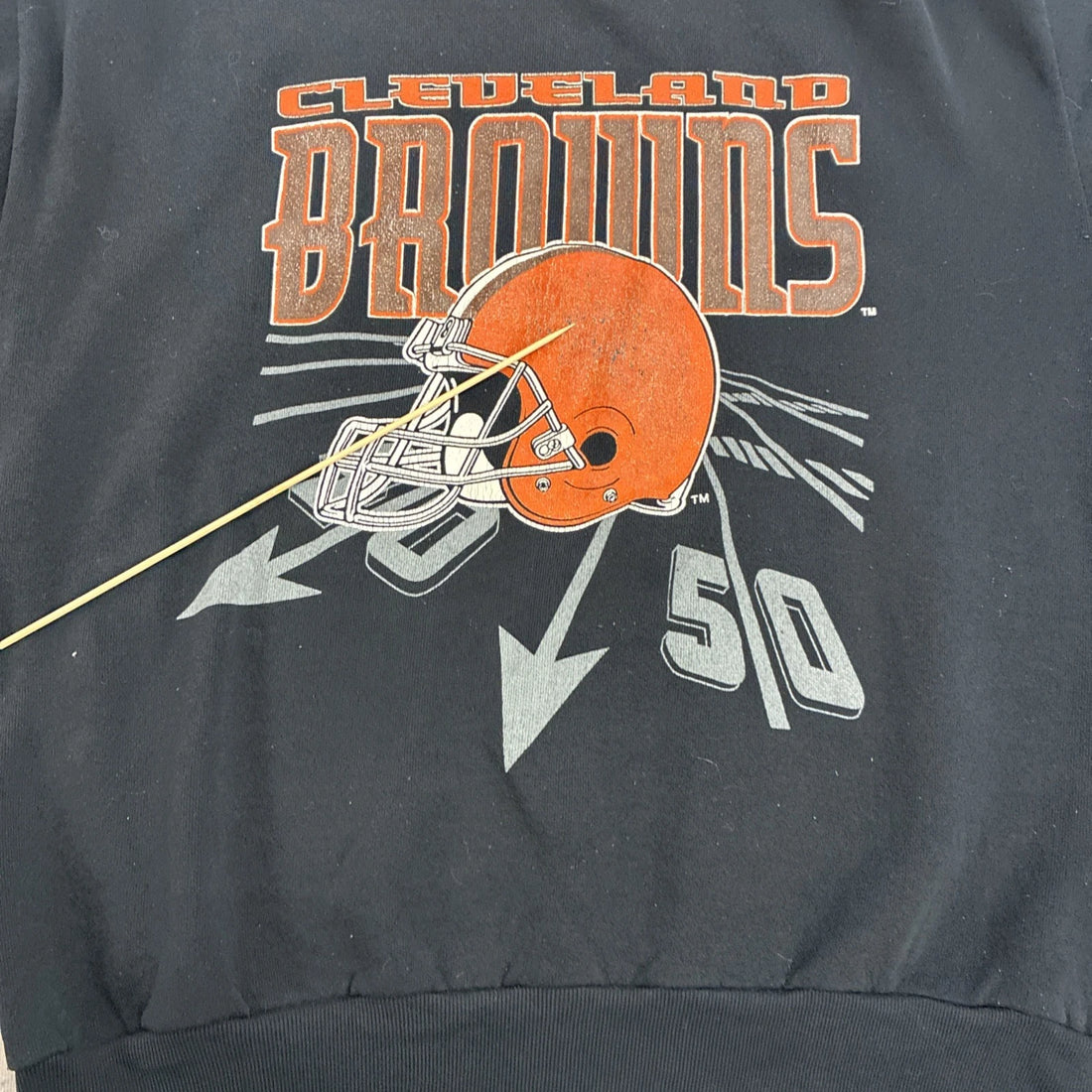 Vintage Cleveland Browns Crewneck Sweatshirt Size Large NFL