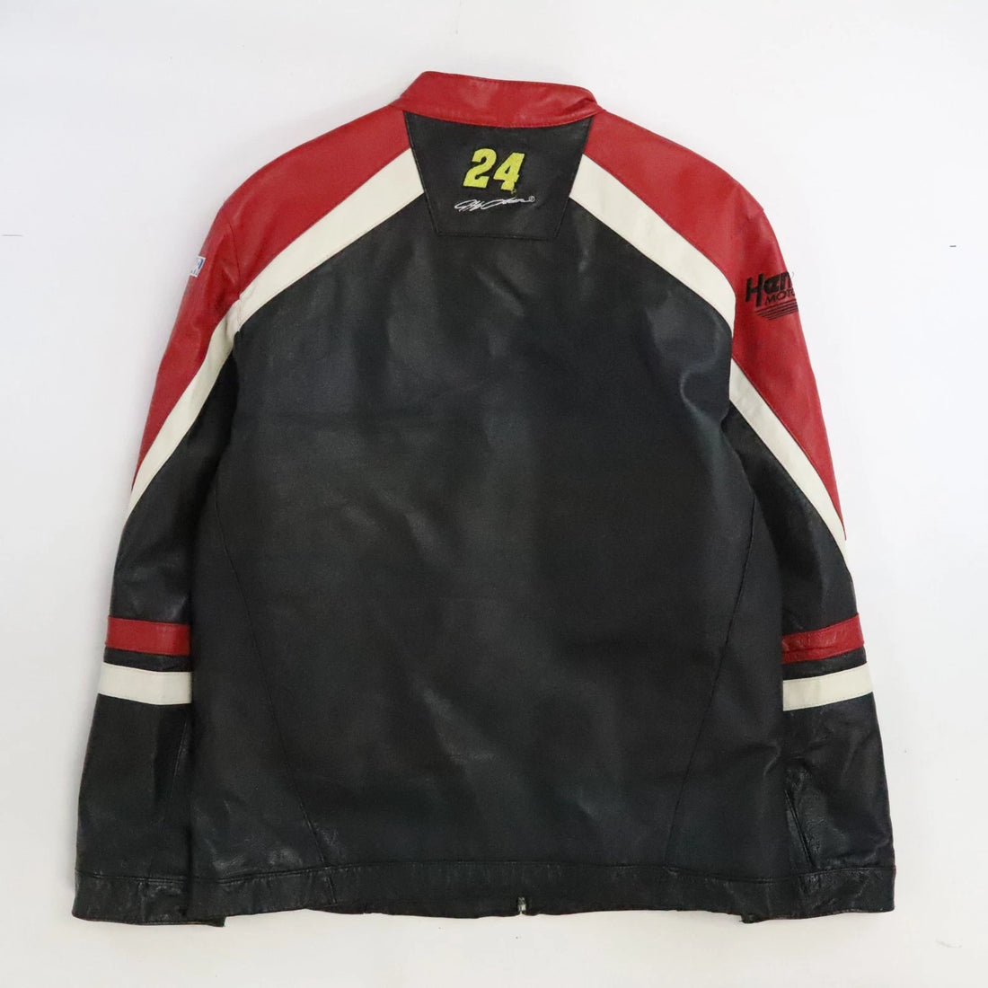NASCAR Racing Leather Jacket Size Large Dupont