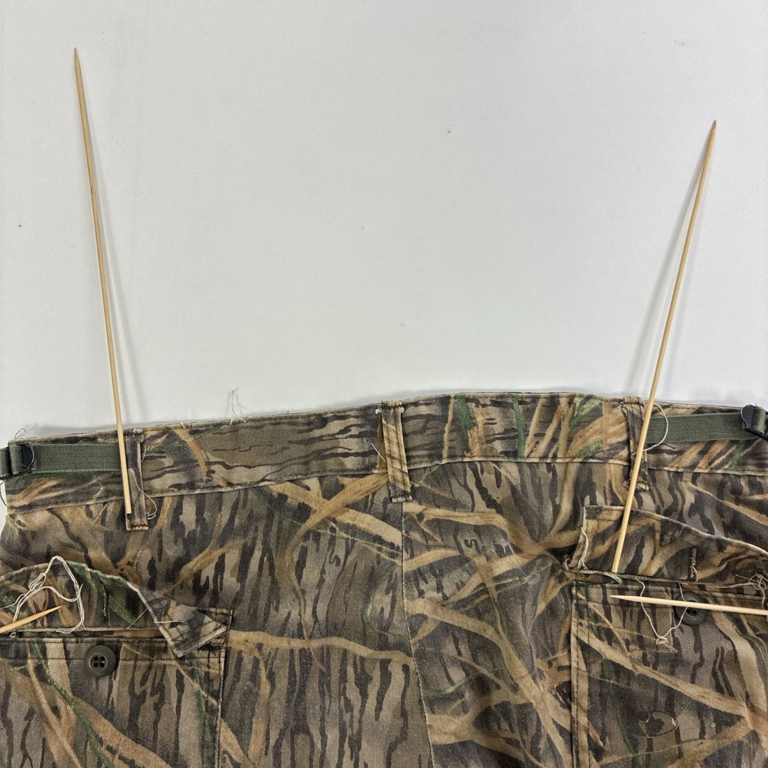 Vintage Mossy Oak Grass Camo Cargo Pants Size Large